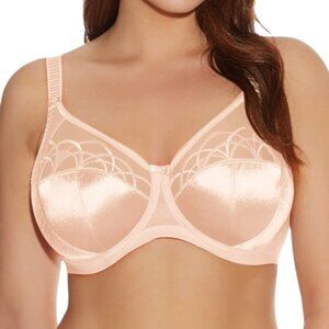 Elomi 38N Bra Latte Satin Cate Full Cup Banded Underwire Wide Strap EL4030LAE
